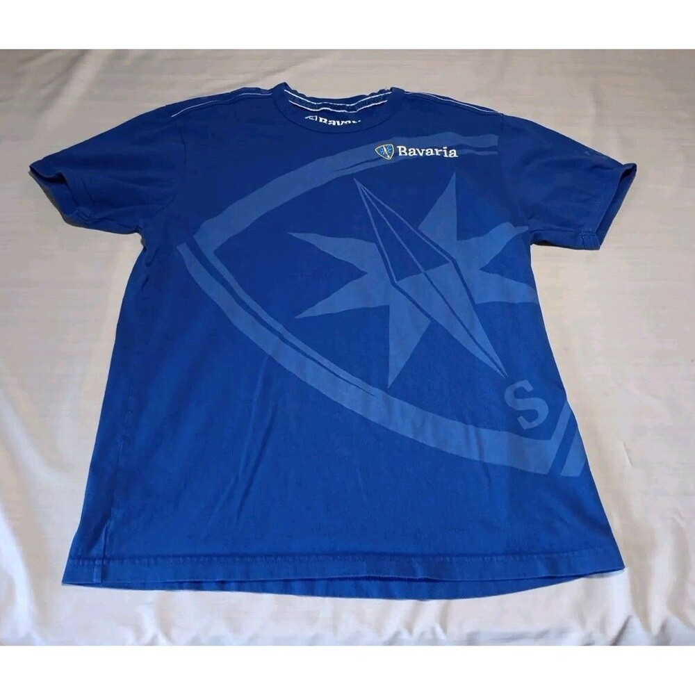 VTG Bavaria Holland Beer Promotional T-shirt XL Blue
